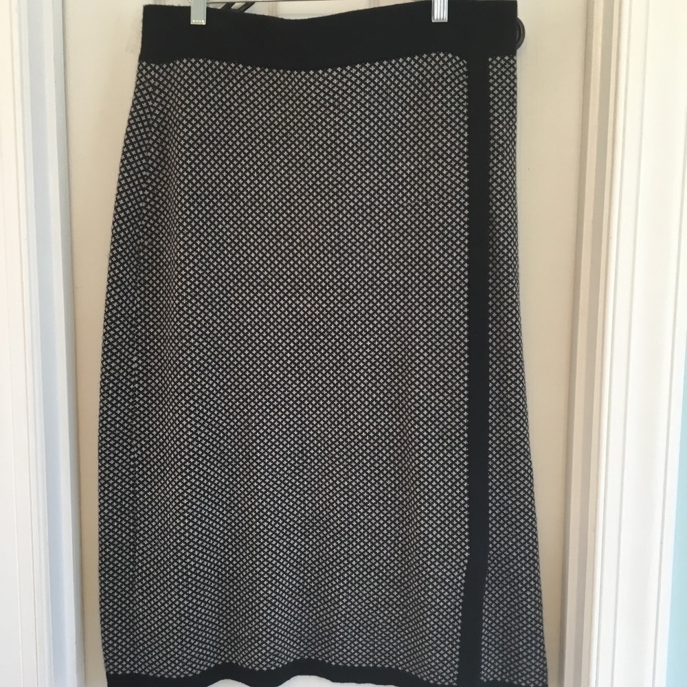Long faux wrap Coldwater Creek skirt